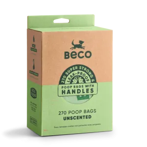 Large Poop Bags with Handles | Unscented