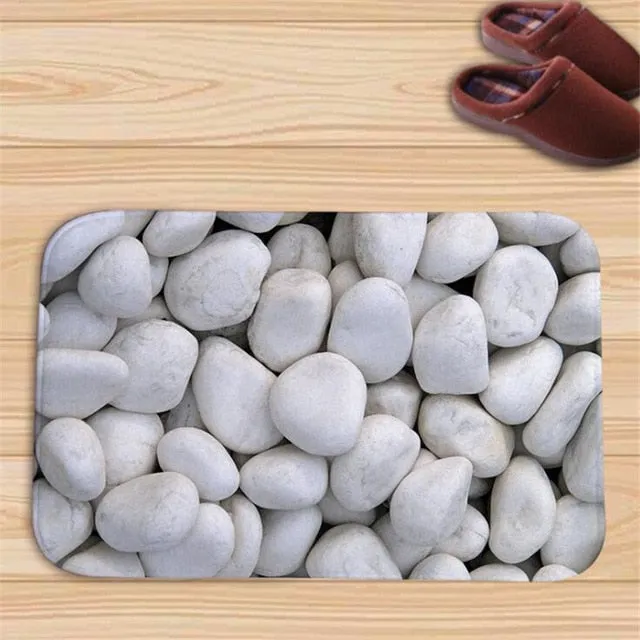 2019 Modern Home Living Room And Bathroom 3D Entry non-slip Floor Mat Bath Bathroom Absorbent Floor Mat