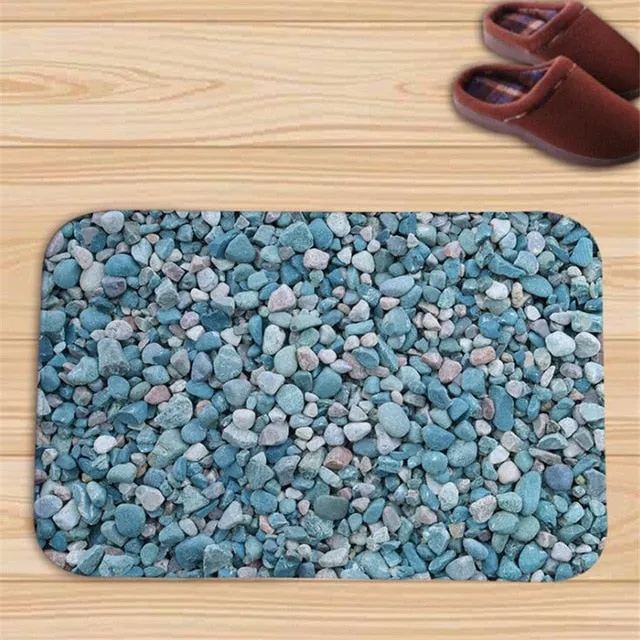 2019 Modern Home Living Room And Bathroom 3D Entry non-slip Floor Mat Bath Bathroom Absorbent Floor Mat