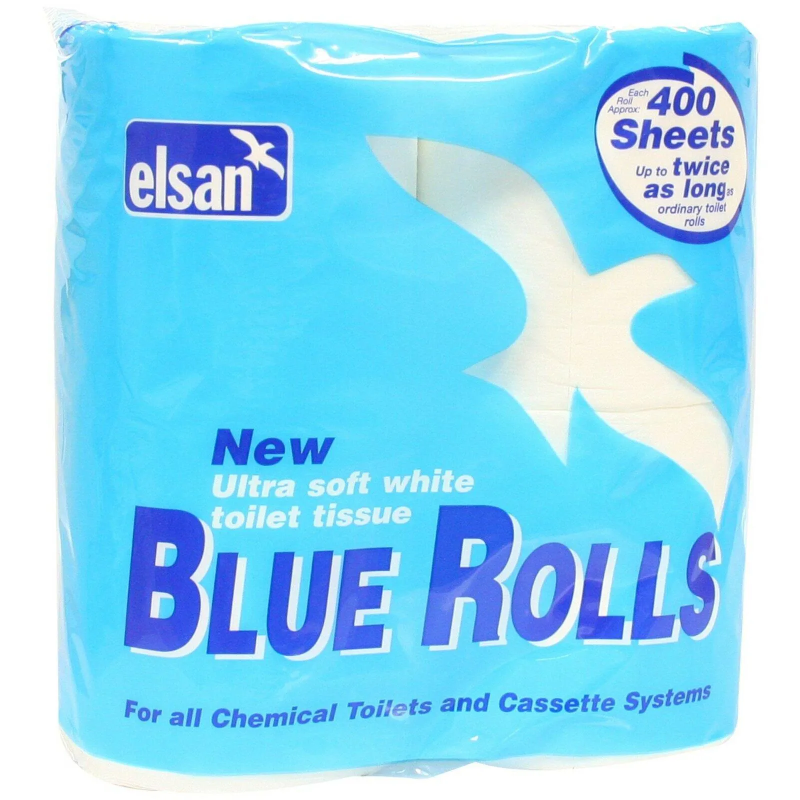 20x Elsan Blue Toilet Rolls 4 Pack