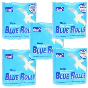 20x Elsan Blue Toilet Rolls 4 Pack