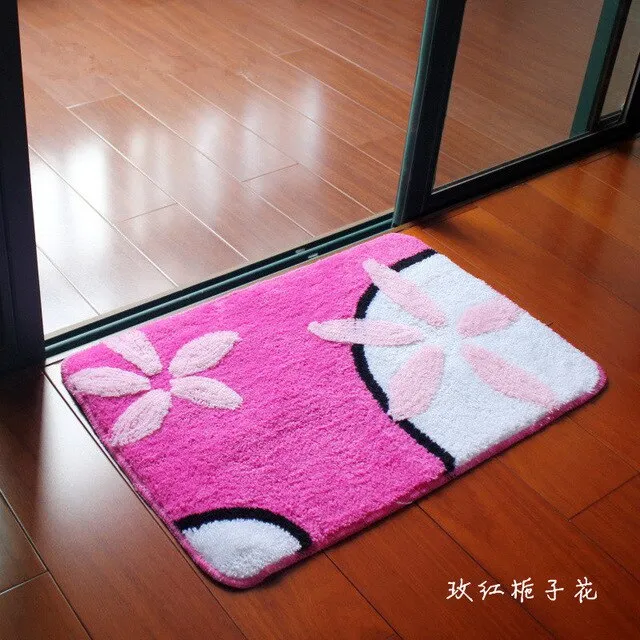 3D Large Foot Floor Bath Mat Toilet Carpets, Non-slip Bathroom Rugs Carpets, Bedroom Toilet Mats Rugs Carpets,alfombra tapete