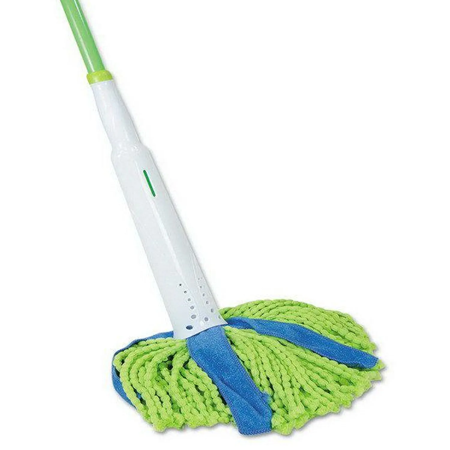 4739 Microfiber Cone Mop and Cone Broom Used for Cleaning Dusty and Wet Floor Surfaces and Tiles.