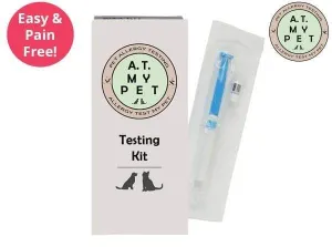 Pet Allergy Test Kit - English-Optimized for Pets