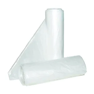 ALUF PLASTICS Hi-Lene HC-242406C Can Liner, 7 to 10 gal Capacity, Polyethylene, Clear