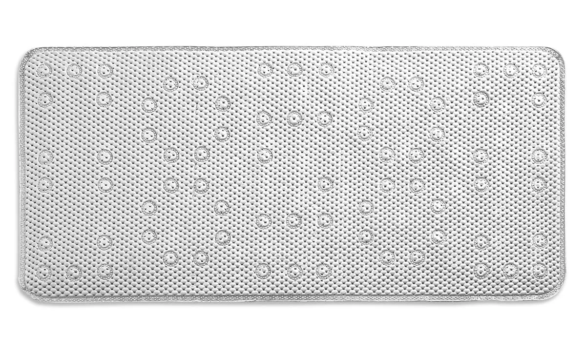 Anti-Slip Tub Mat with Suction Cups - Non-Slip Bath Mat for Shower - Machine Washable, Tub, Kids - Shower & Bathtub Mat - Toddler Friendly - Bath Mats for Bathroom, 17"x36"