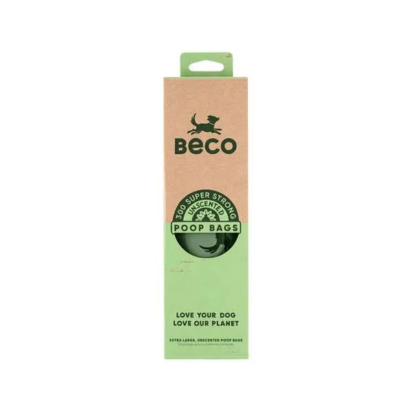 Beco Poop Bags Unscented Big Strong & Leakproof