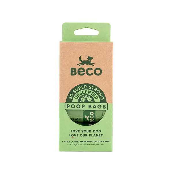 Beco Poop Bags Unscented Big Strong & Leakproof