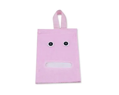 Cartoon Plush Toilet Paper Cover - Pink