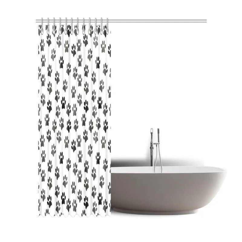 Cat Paw Shower Curtain