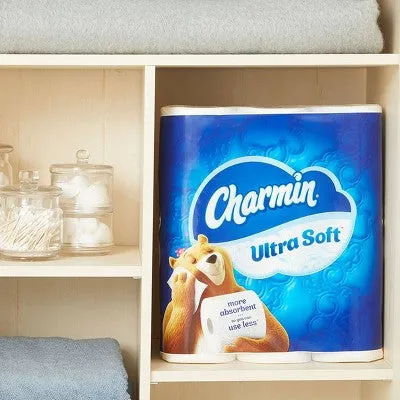 Charmin Ultra Soft Toilet Paper - 24 Super Mega Rolls