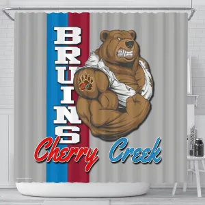 Cherry Creek, CO_Shower Curtain -01A_Grey