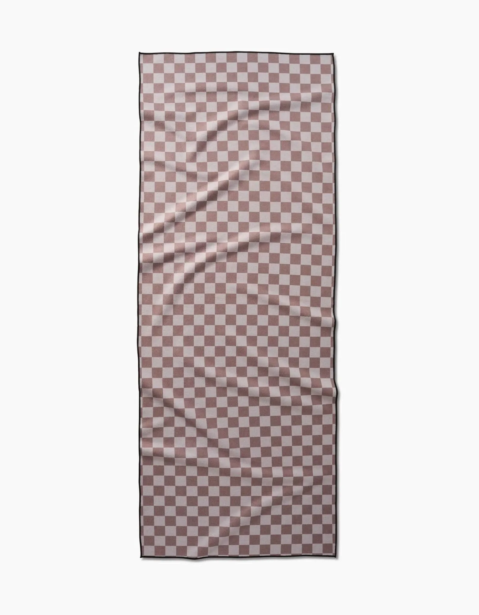 Chic Checker Yoga Towel