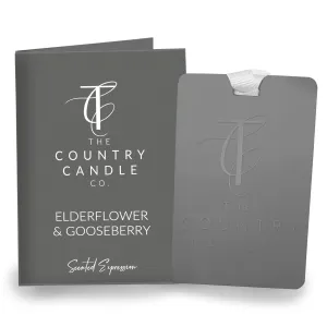 Country Candle Elderflower & Gooseberry Fragrance Card