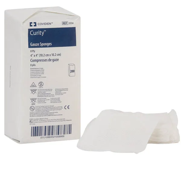 Curity Non-Sterile Gauze Sponges 12-Ply, USP Type VII