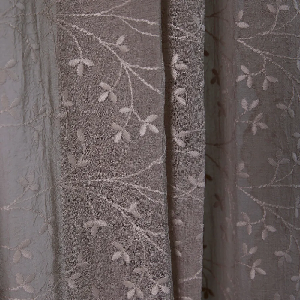 Eloise shower curtain 200x160 cm. dark linen