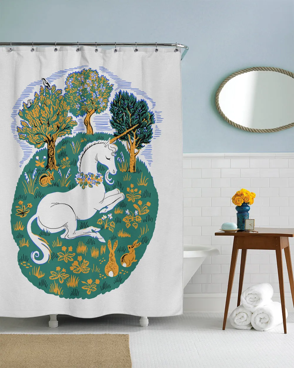 Field of Dreams Shower Curtain