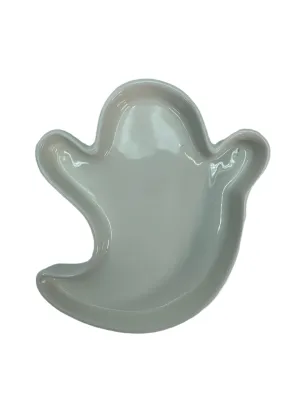 Halloween Ghost Dish - Ceramic - Small