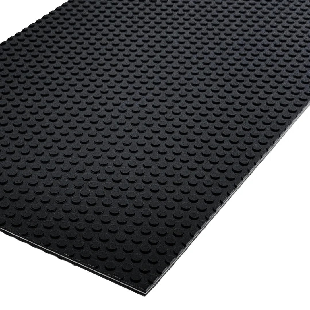 Hasegawa Non-Slip Mat Black Waterproof 15.7" x 7.9" FYS-4020K