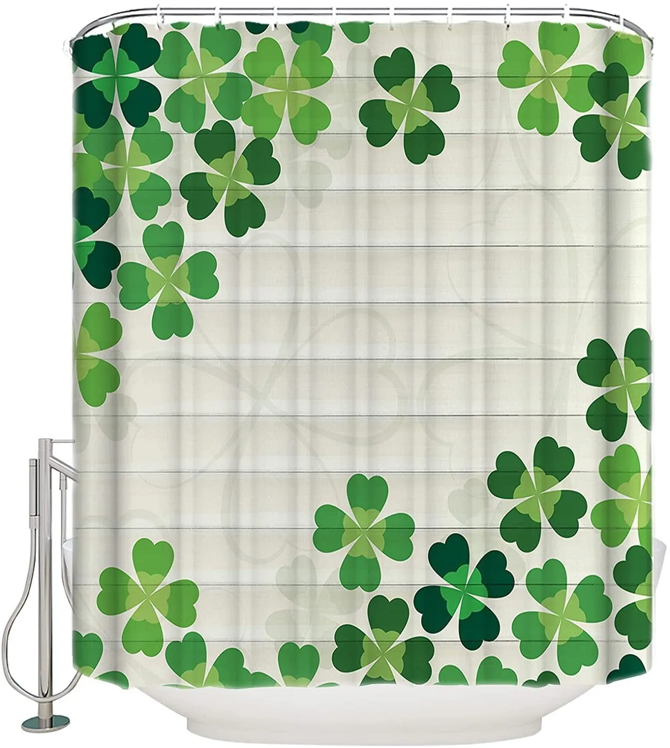 Holiday Series Digital Printing Waterproof Shower Curtain