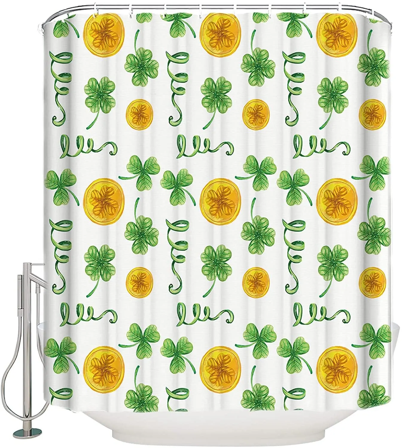 Holiday Series Digital Printing Waterproof Shower Curtain