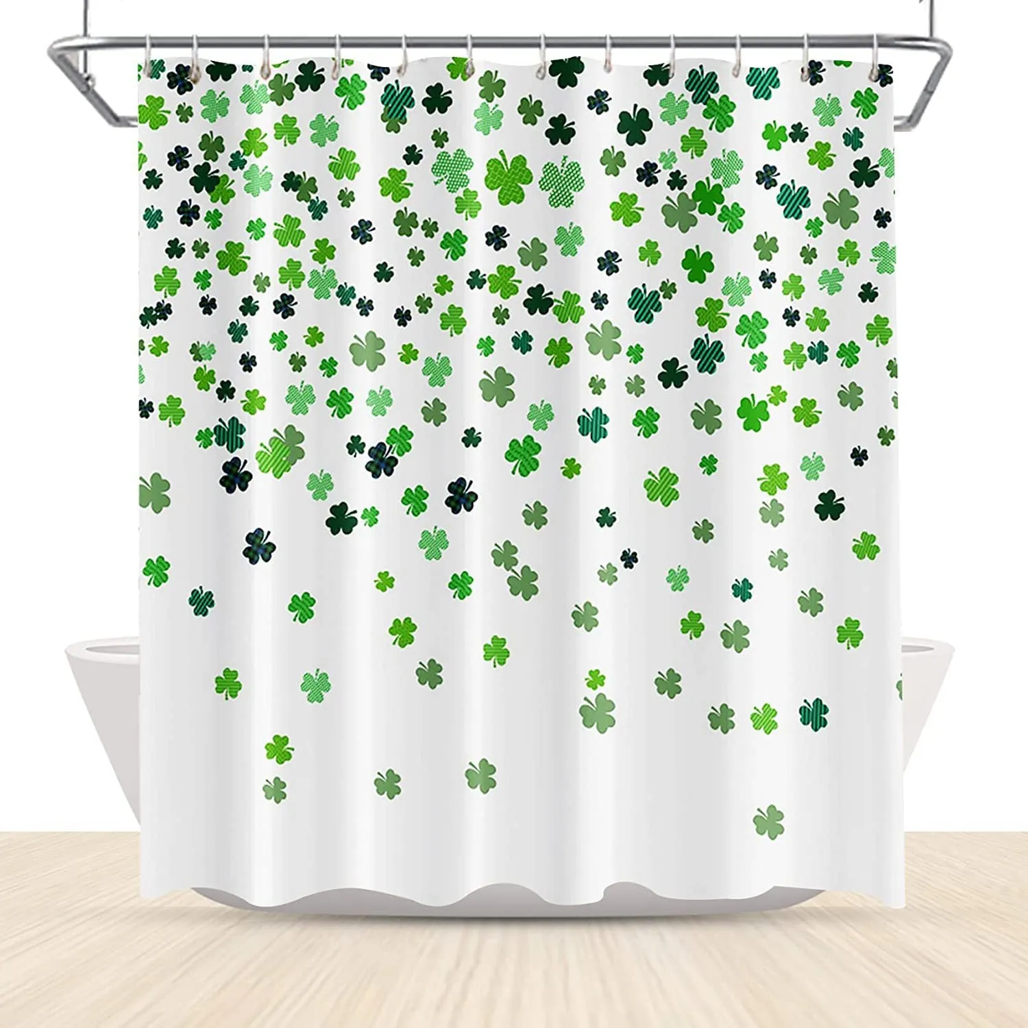 Holiday Series Digital Printing Waterproof Shower Curtain