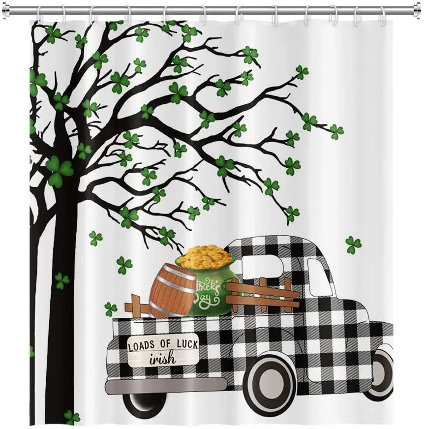 Holiday Series Digital Printing Waterproof Shower Curtain