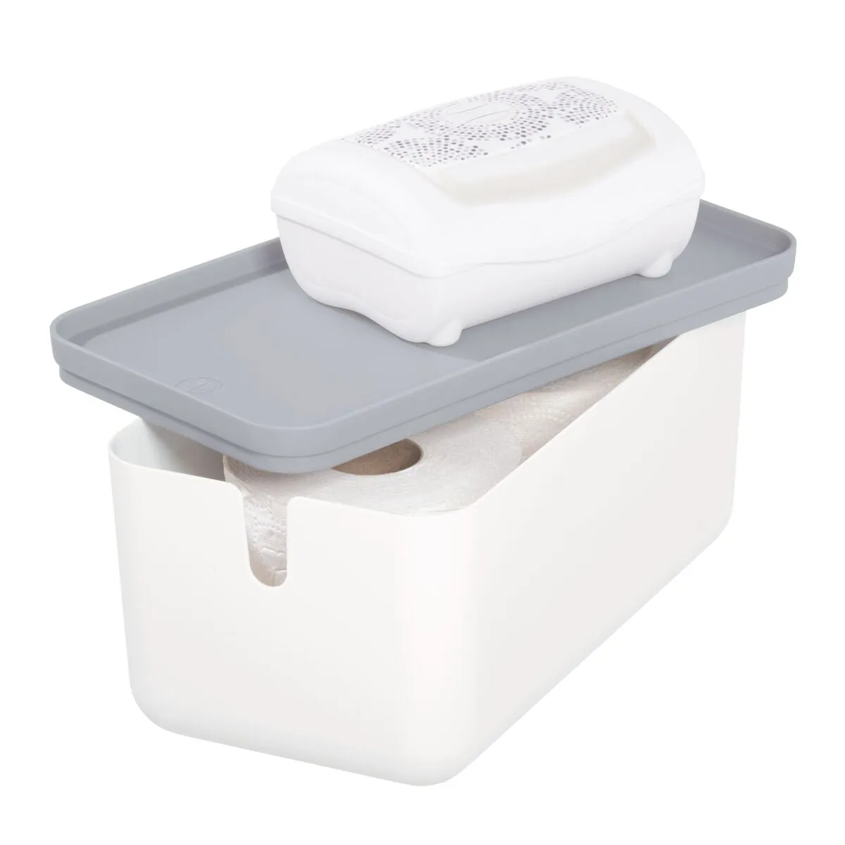 iDesign Cade Lidded Storage Bin