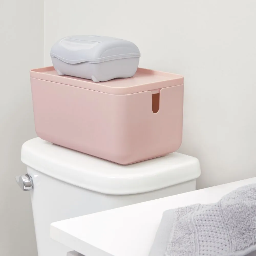 iDesign Cade Lidded Storage Bin