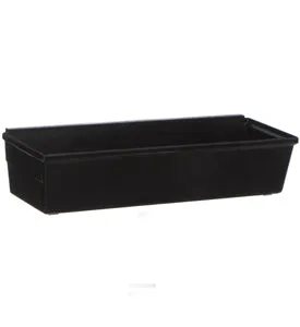 Interlocking Plastic Bins - Black