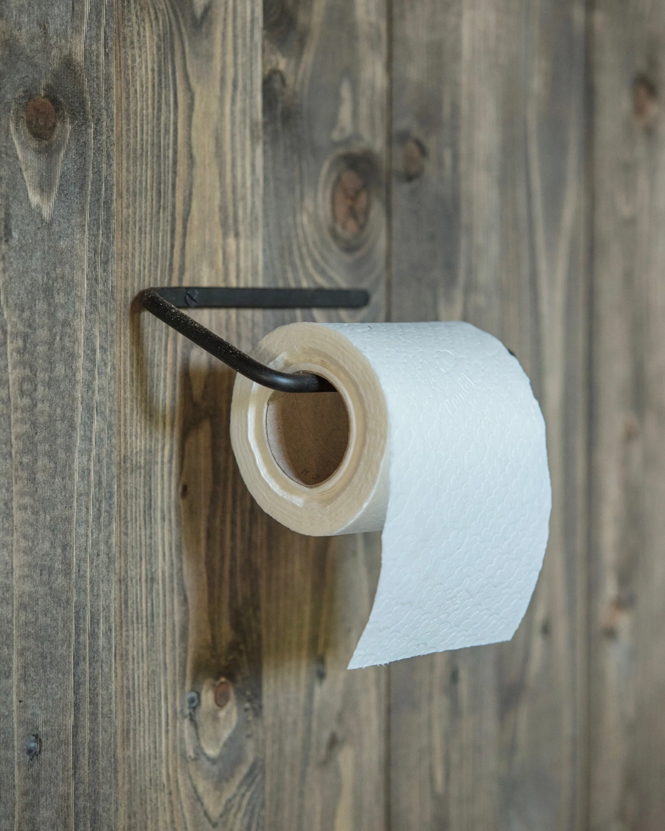 Iron Toilet Paper Holder