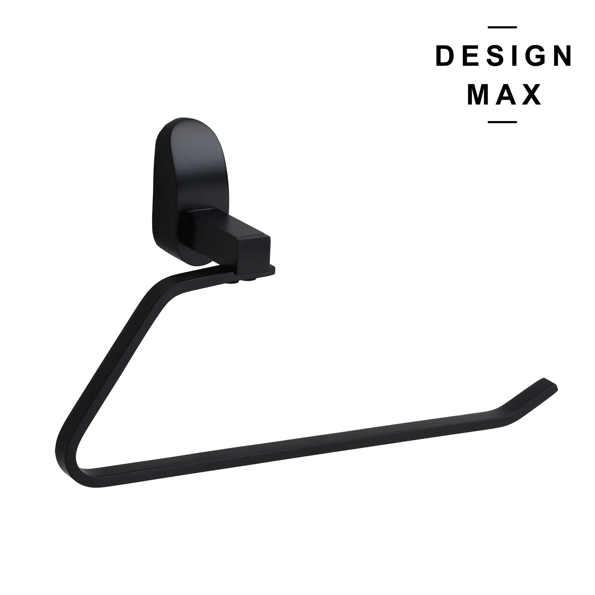 Matte Black Toilet Paper Holder