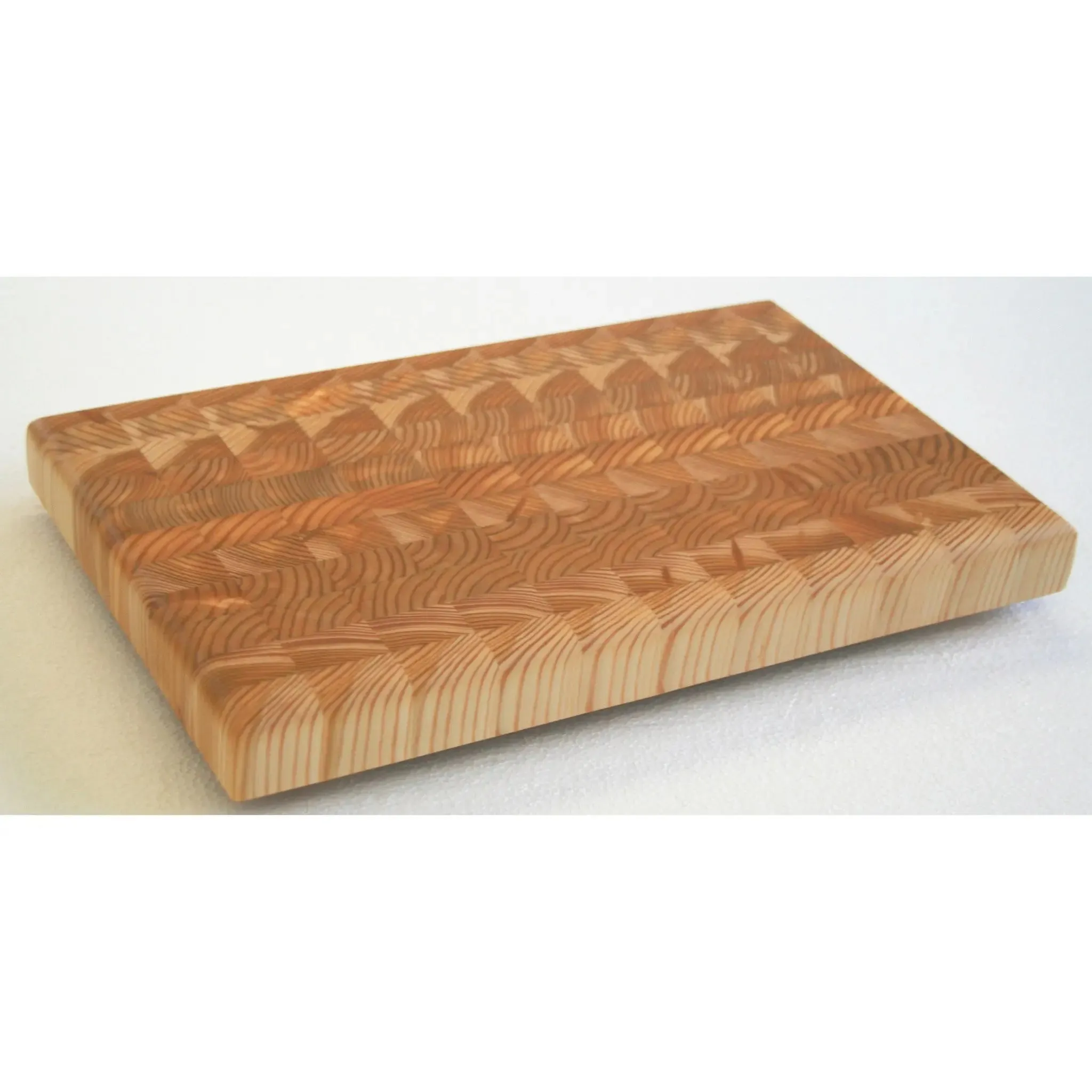 Medium One Hander OHMD End Grain Cutting Board by Larch Wood