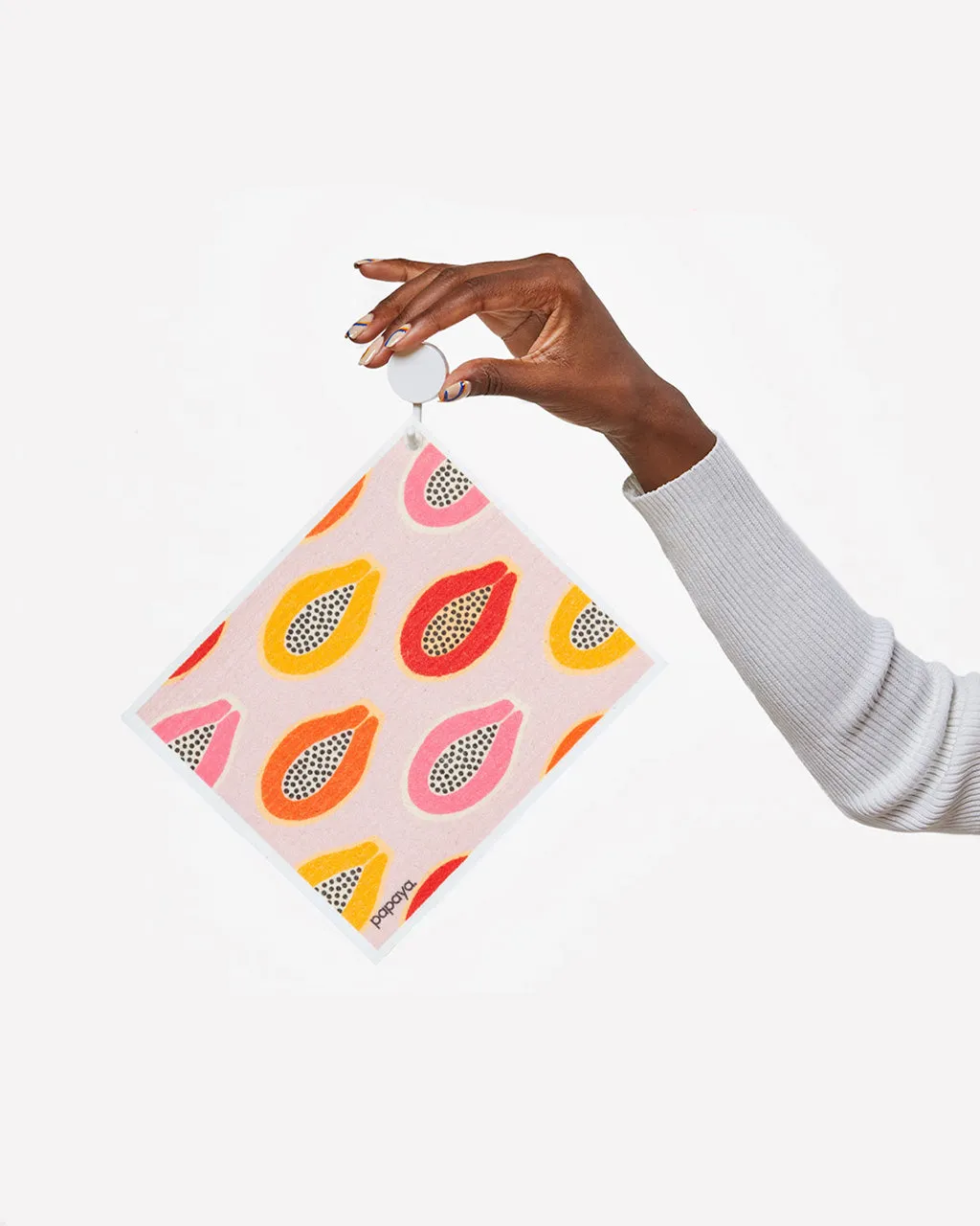 Mod Papayas Reusable Paper Towel/Swedish Dish Cloth Set