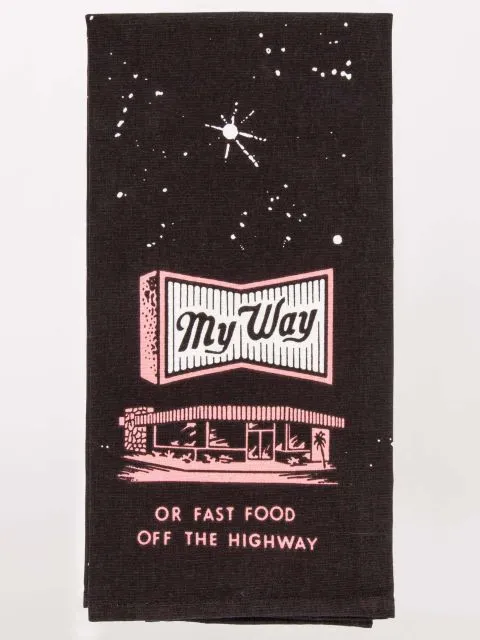 MY WAY DISH TOWEL