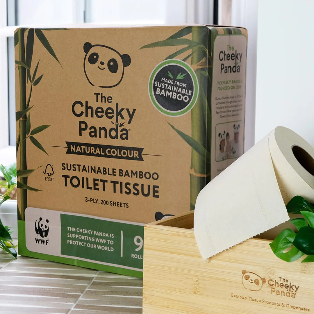 Natural Colour Bamboo Toilet Paper ("Unbleached")