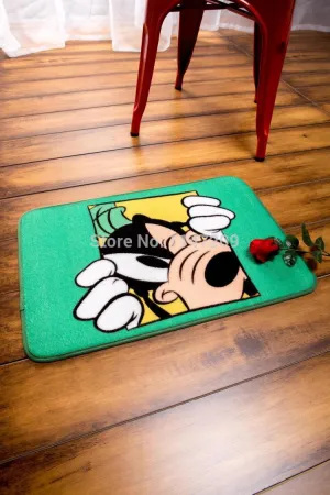 NiceRug Cute DOG 40X60CM Bath Mat animal rug animal carpet animal Door mats hall bathroom absorbent non-slip mats