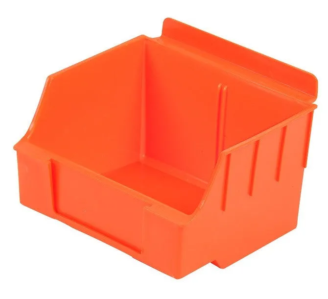 Plastic Slatwall Bins, Storbox "Standard" 4.62 x 5.5 x 3.37