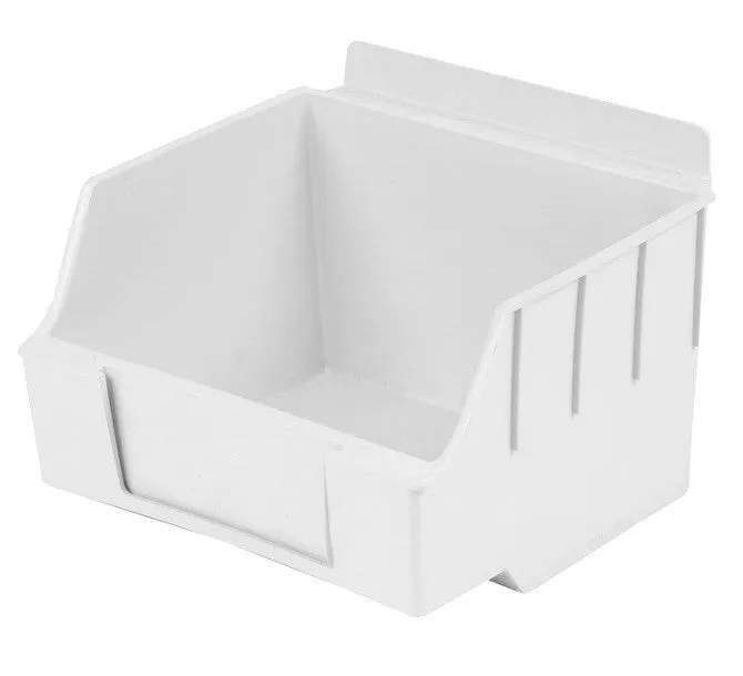 Plastic Slatwall Bins, Storbox "Standard" 4.62 x 5.5 x 3.37