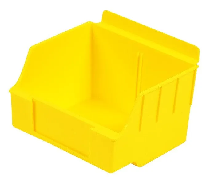 Plastic Slatwall Bins, Storbox "Standard" 4.62 x 5.5 x 3.37