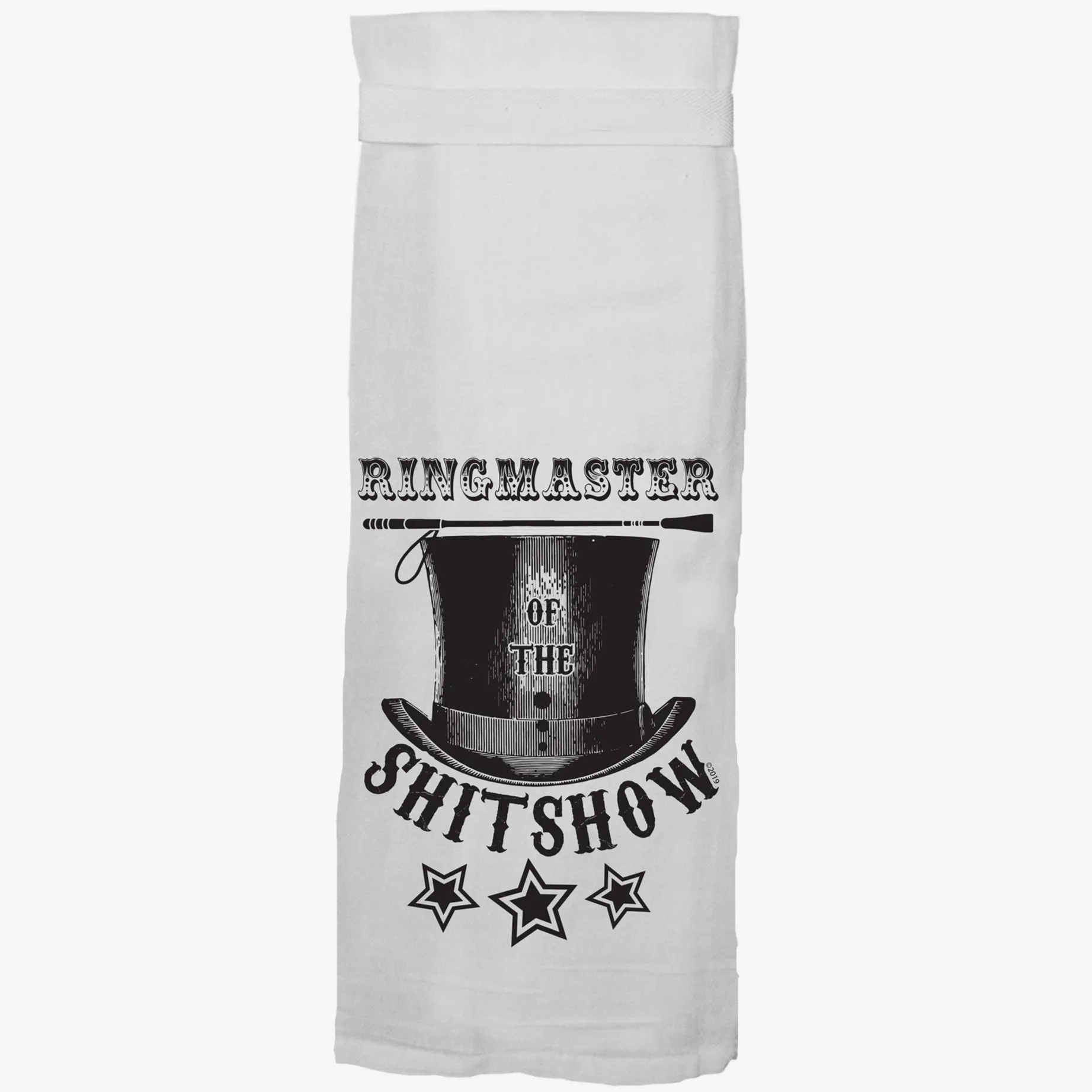 Ringmaster Of The Shitshow Tea Towel