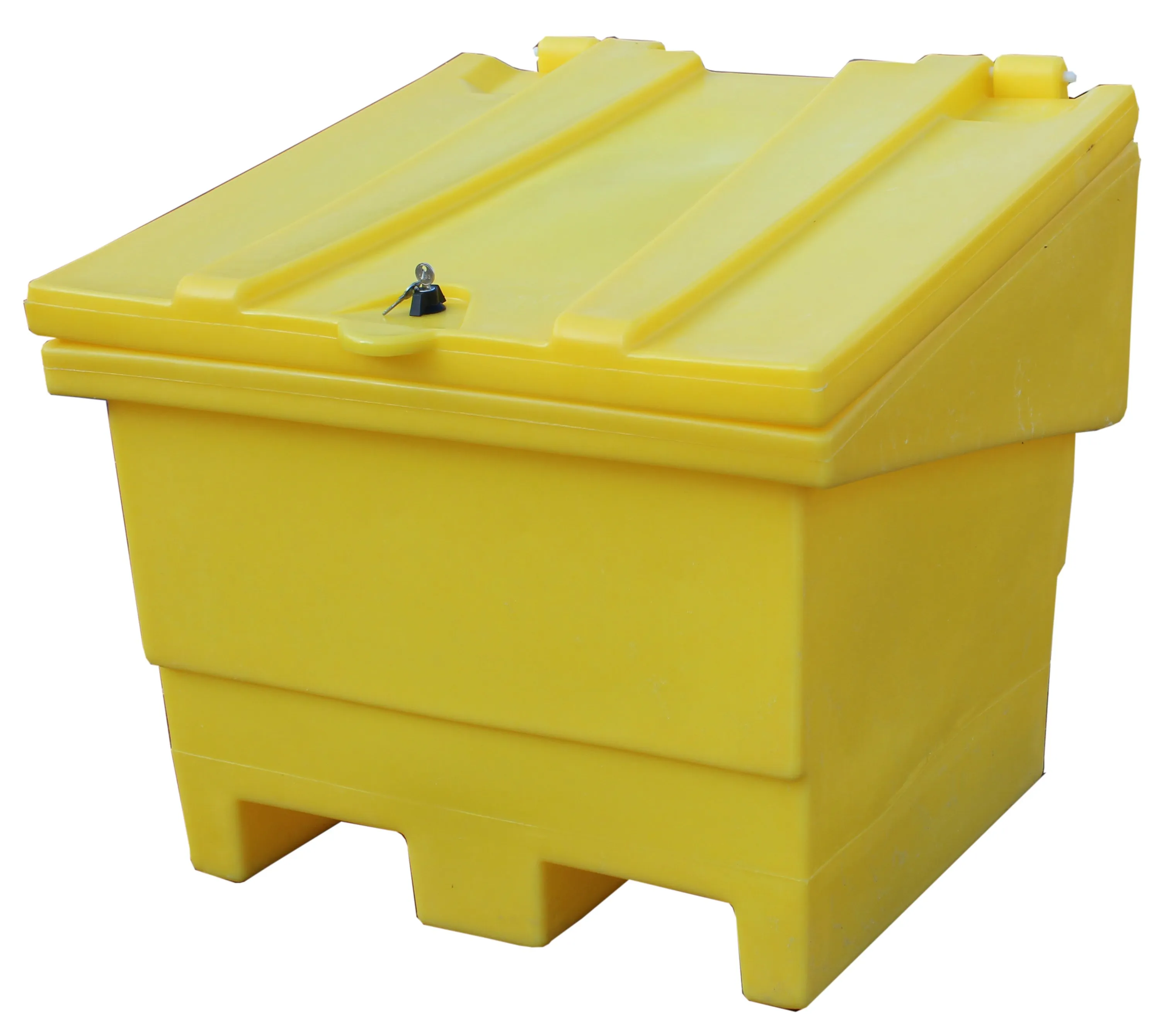 Rock Salt Bin with Lockable Lid - GRITBIN ||L865mm x W790mm x H820mm