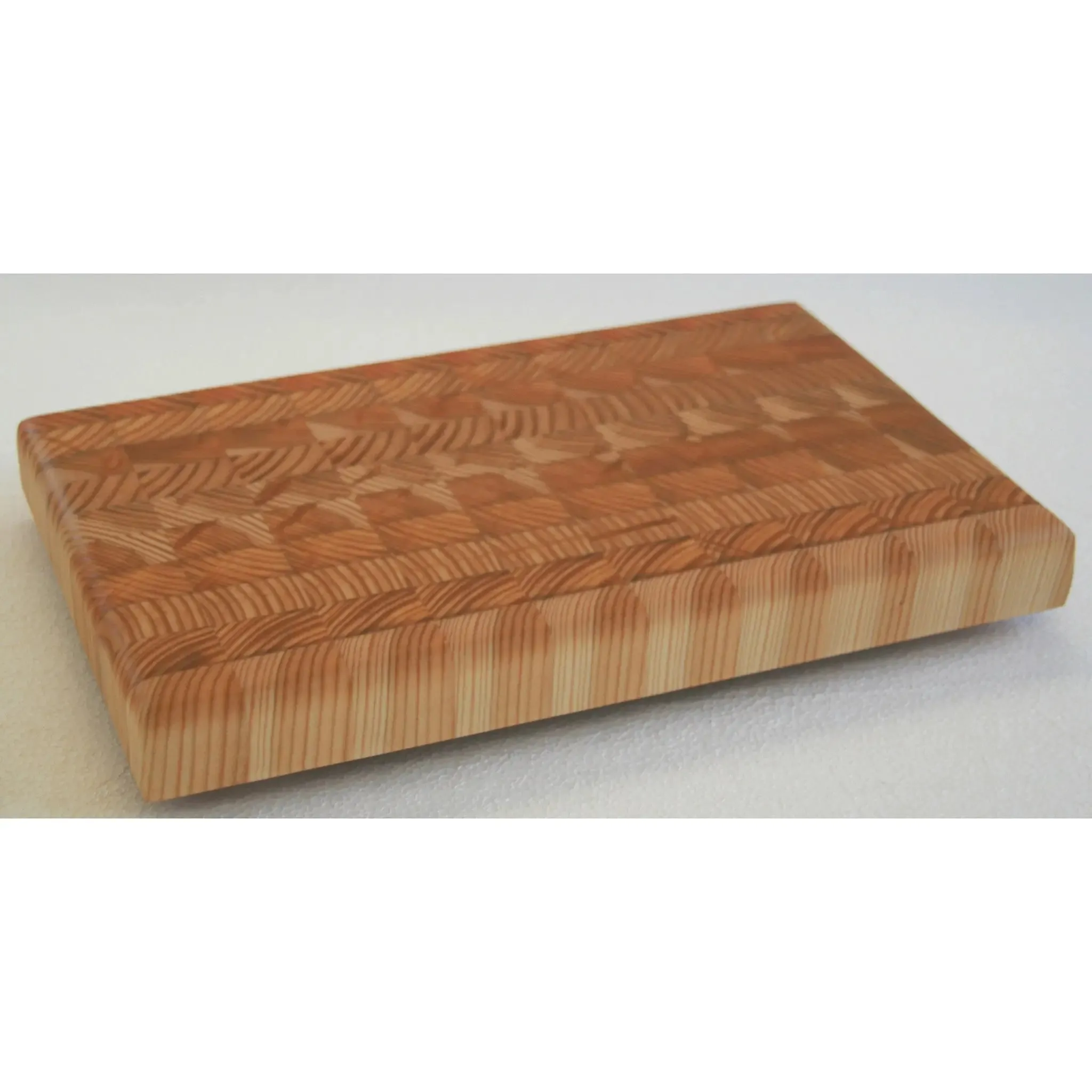 Small One Hander OHSM End Grain Cutting Board by Larch Wood