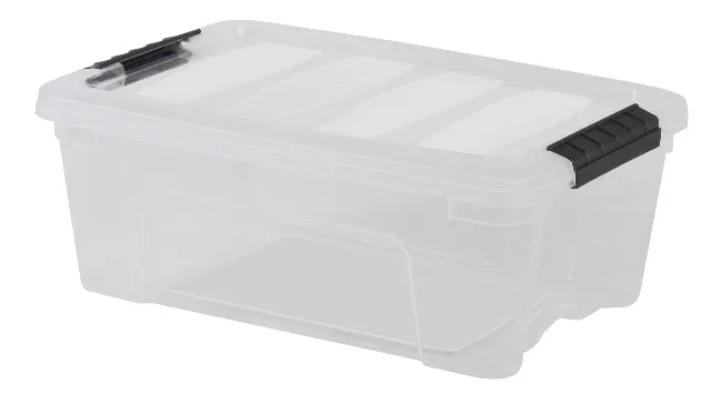 Stack & Pull™ Storage Box - 13 QT, Clear