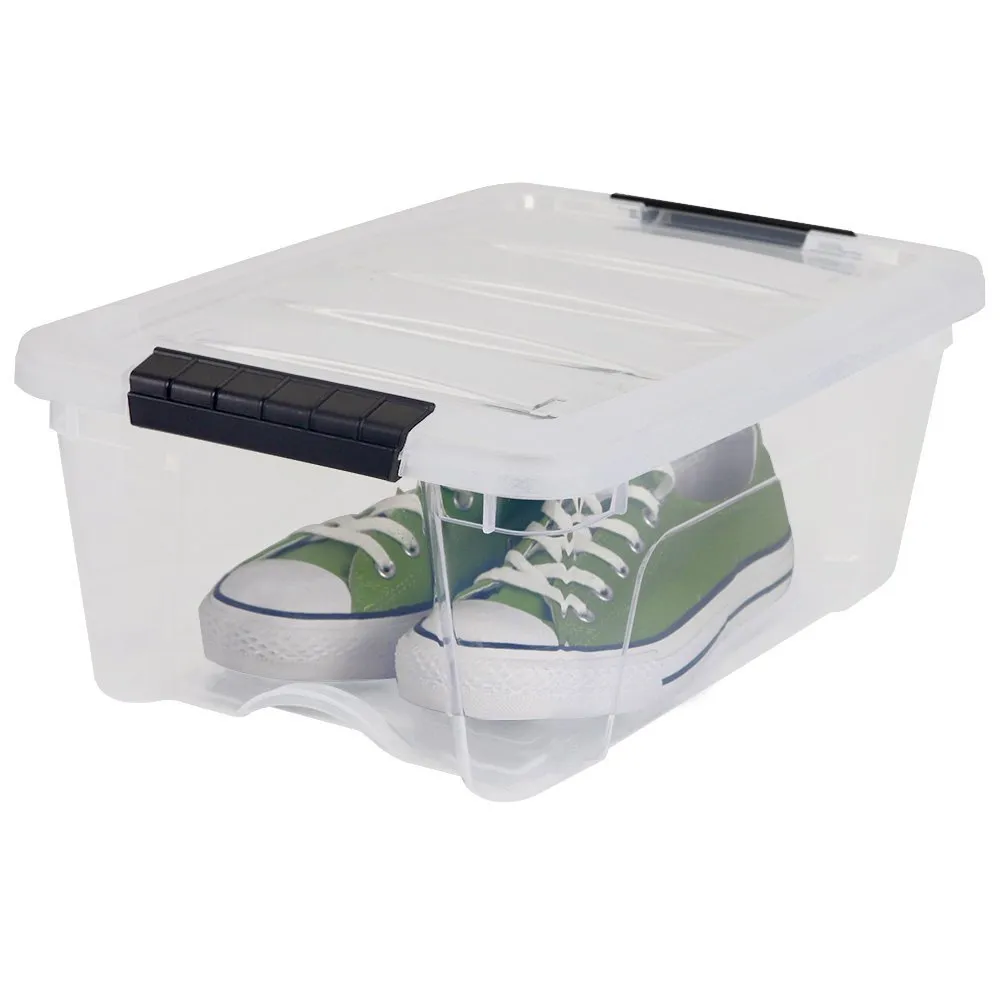 Stack & Pull™ Storage Box - 13 QT, Clear