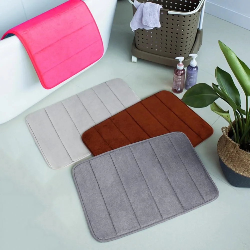 Super Cozy Non Slip Bathroom Rug Mat