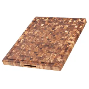 Teakhaus 333 Butcher Block Reversible Carving Board