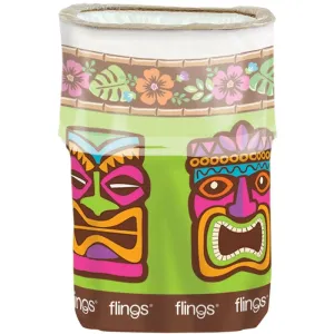 Tiki Flings Bin Pop Up Trash Bin 13 Gallon