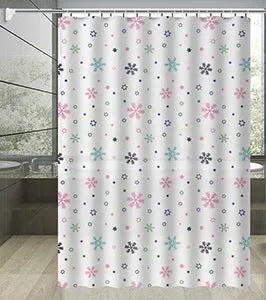 Waterproof and Mildew Resistant Dry/Wet Separation Shower Curtain for Bathroom, HG0074