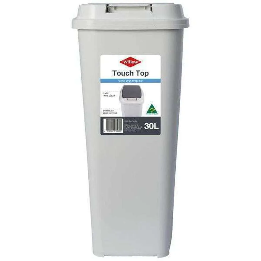 Willow Touch Top Tidy Bin 30L